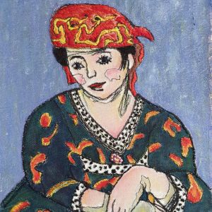 Madras Rouge, maar Matisse - 2021 Textiel op Denim